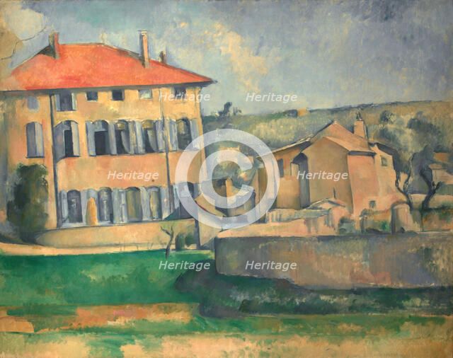 House in Aix, 1885-1887. Artist: Cézanne, Paul (1839-1906)