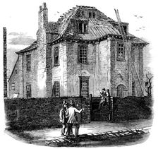 House in Deptford in which Peter the Great resided, 1858. Creator: Unknown