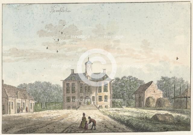 House in Hoevelaken, 1731-1784. Creators: Cornelis Pronk, Hendrik Spilman.