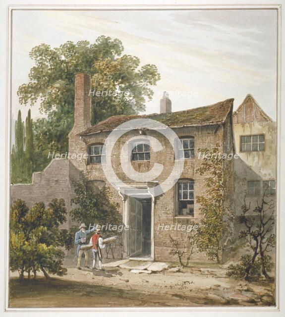 House in Holborn, London, 1815. Artist: George Shepherd