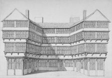 House in Hart Street, Crutched Friars, City of London, 1800. Artist: Anon