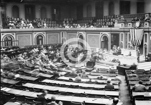 House in session. May 1911. Creator: Bain News Service.
