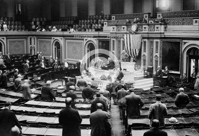 House in session,  May 1911. Creator: Bain News Service.