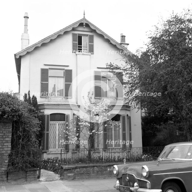 House in St John's Wood, London, 1962. Artist: John Gay