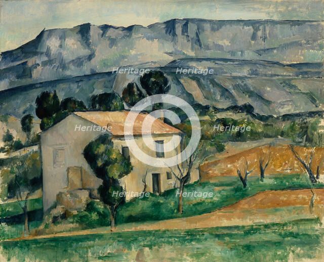 House in Provence, 1886-1890. Artist: Cézanne, Paul (1839-1906)