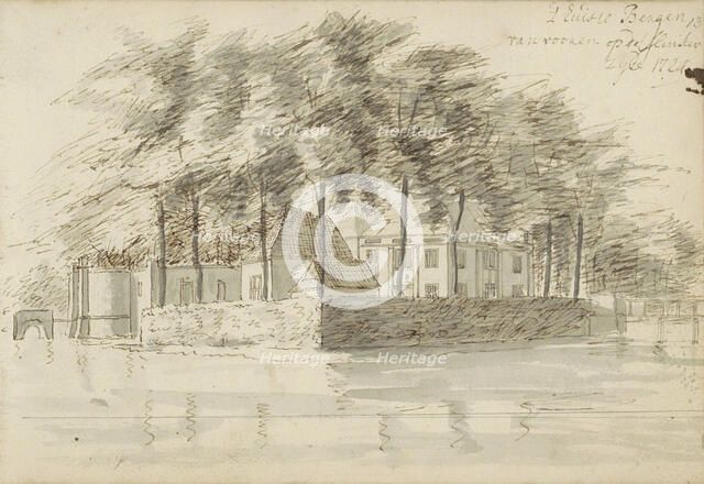 House in Rampenbosch Castle in Bergen, 1724. Creator: Abraham Meyling.