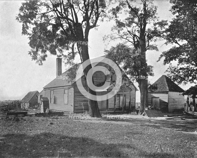 House in which Stonewall Jackson died, Richmond, Virginia, USA, c1900. Creator: Unknown.