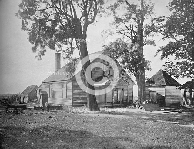 'House in Which Stonewall Jackson Died, Richmond, Virginia', c1897. Creator: Unknown.