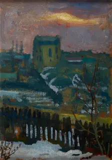House in Winter, 1901. Creator: Jan Stanislawski