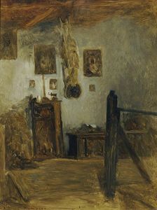 House in the artist’s birthplace, undated. (c1880s). Creator: Franz Rumpler