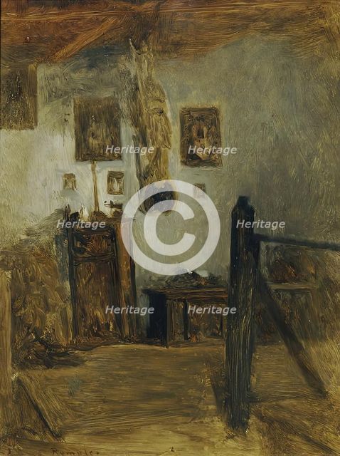 House in the artist’s birthplace, undated. (c1880s). Creator: Franz Rumpler.
