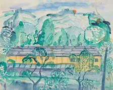 House in the Countryside, after 1938. Creator: Anny Dollschein