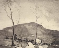 House in the Hills, c1890-1949. Creator: Chauncey Foster Ryder