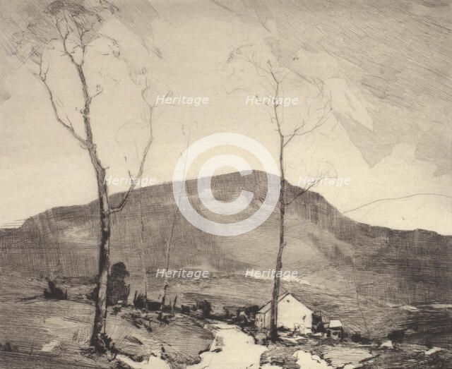 House in the Hills, c1890-1949. Creator: Chauncey Foster Ryder.