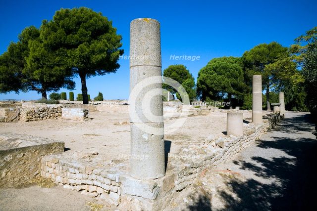 House II in the Roman city of Emporiae, Empuries, Spain, 2007. Creator: Samuel Magal.