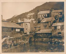 House On Props - Polperro 1927