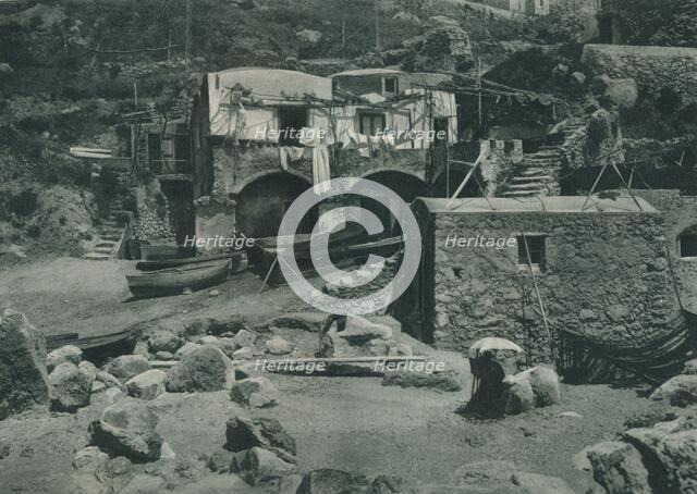 House on the Marina Grande, Capri, Italy, 1927. Artist: Eugen Poppel.
