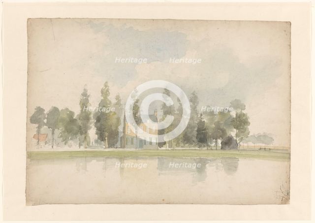 House on the Vliet in Voorburg, 1827-1897. Creator: Lodewijk Johannes Kleijn.