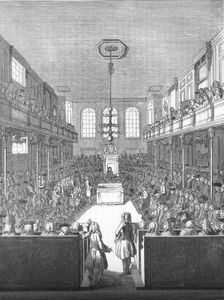 House of Commons in the time of George II 1845