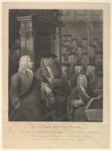 House of Commons - Sir Robert Walpole's Administration, November 1, 1803. Creator: Anthony Fogg