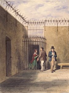 House of Correction, Clerkenwell, London, c1830. Creator: Thomas Hosmer Shepherd