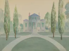 House of Benjamine C. Moore, c. 1936. Creator: Gladys Cook