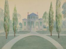 House of Benjamine C. Moore, c. 1936. Creator: Gladys Cook