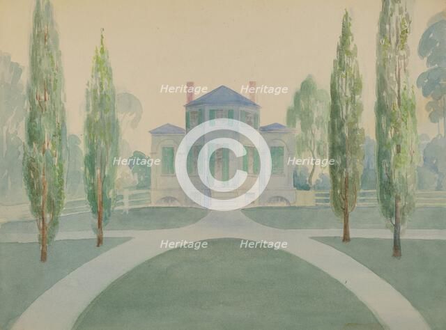 House of Benjamine C. Moore, c. 1936. Creator: Gladys Cook.