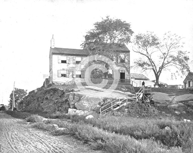 House of Edgar Allen Poe, Ravenswood, Long Island, New York State, USA, c1900.  Creator: Unknown.