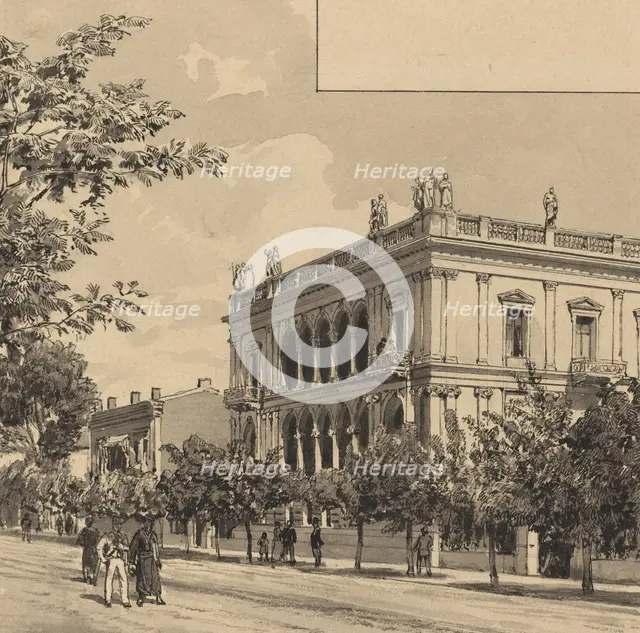 House of Heinrich Schliemann, 1890. Creator: Themistocles von Eckenbrecher.