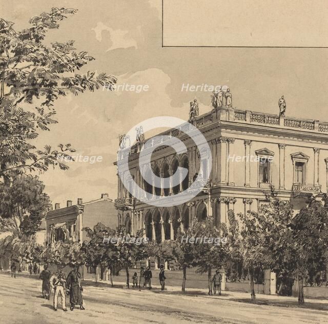 House of Heinrich Schliemann, 1890. Creator: Themistocles von Eckenbrecher.