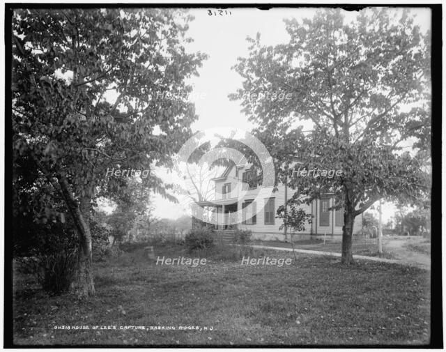 House of Lee's capture, Basking Ridge, N.J., between 1890 and 1901. Creator: Unknown.