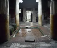House of Lucius Ceius Secondus or House of the Ceii, Way of Abundance, Pompeii, Italy, 1st cent. Creator: LTL
