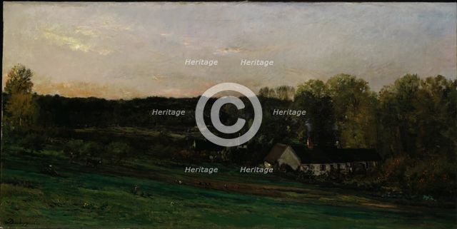 House of Mère Bazot, 1874. Creator: Charles Francois Daubigny.