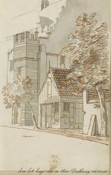 House of Mr. D'Ablaing at the Bisschopshof in Utrecht, c.1783-c.1797. Creator: Johannes Huibert Prins