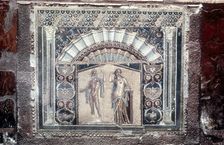 House of Neptune and Amphitrite mosaic, Roman, Herculaneum, c69