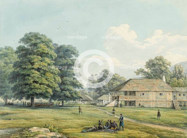 House of Prince Dadiani in Mingrelia, 1833.