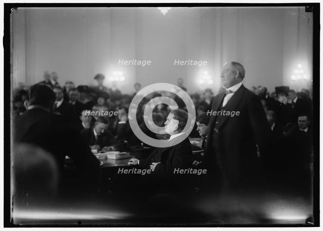 House of Representatives Committee, between 1914 and 1918. Creator: Harris & Ewing.