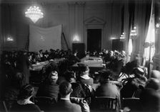 House of Representatives Committees - Committee To Investigate The Alleged Divulgence..., 1917. Creator: Harris & Ewing
