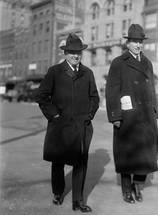 House of Representatives Committees - Committee To Investigate The Alleged Divulgence..., 1917. Creator: Harris & Ewing