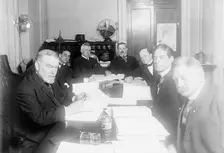 House of Representatives Committees - Joint Committee On Banking And Currency..., 1913. Creator: Harris & Ewing