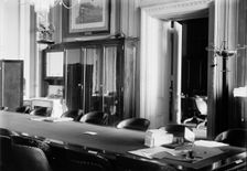 House of Representatives Committees - Post Office And Post Roads. Committee Room, 1913. Creator: Harris & Ewing