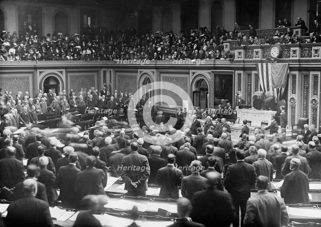House of Representatives in Session, between c1910 and c1915. Creator: Bain News Service.