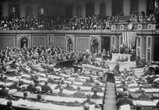 House of Reps. in Session, between c1910 and c1915. Creator: Bain News Service