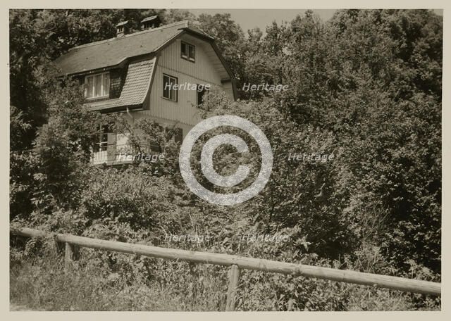 House of Wassily Kandinsky and Gabriele Münter ("Münter House") in Murnau, c1909. Creator: Anonymous.