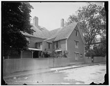 House of the Seven Gables, Salem, Mass., between 1890 and 1901. Creator: Unknown