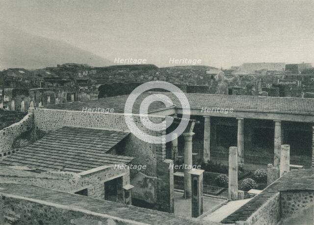 House of the Vettii, Pompeii, Italy, 1927. Creator: Eugen Poppel.