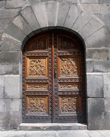 House of Ximenes de Cisneros (1436-1517), built by Benito Jimenez de Cisneros, Madrid, Spain, 2001. Creator: LTL