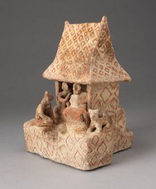 House Model Depicting a Ritual Feast, 100 B.C./A.D. 300. Creator: Unknown