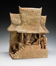 House Model with Ritual Feast, 100 B.C./A.D. 300. Creator: Unknown